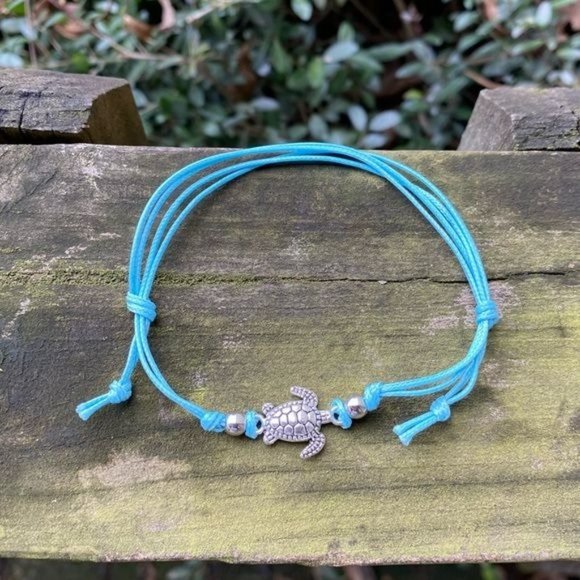 Jewelry - Blue Turtle Anklet Bracelet